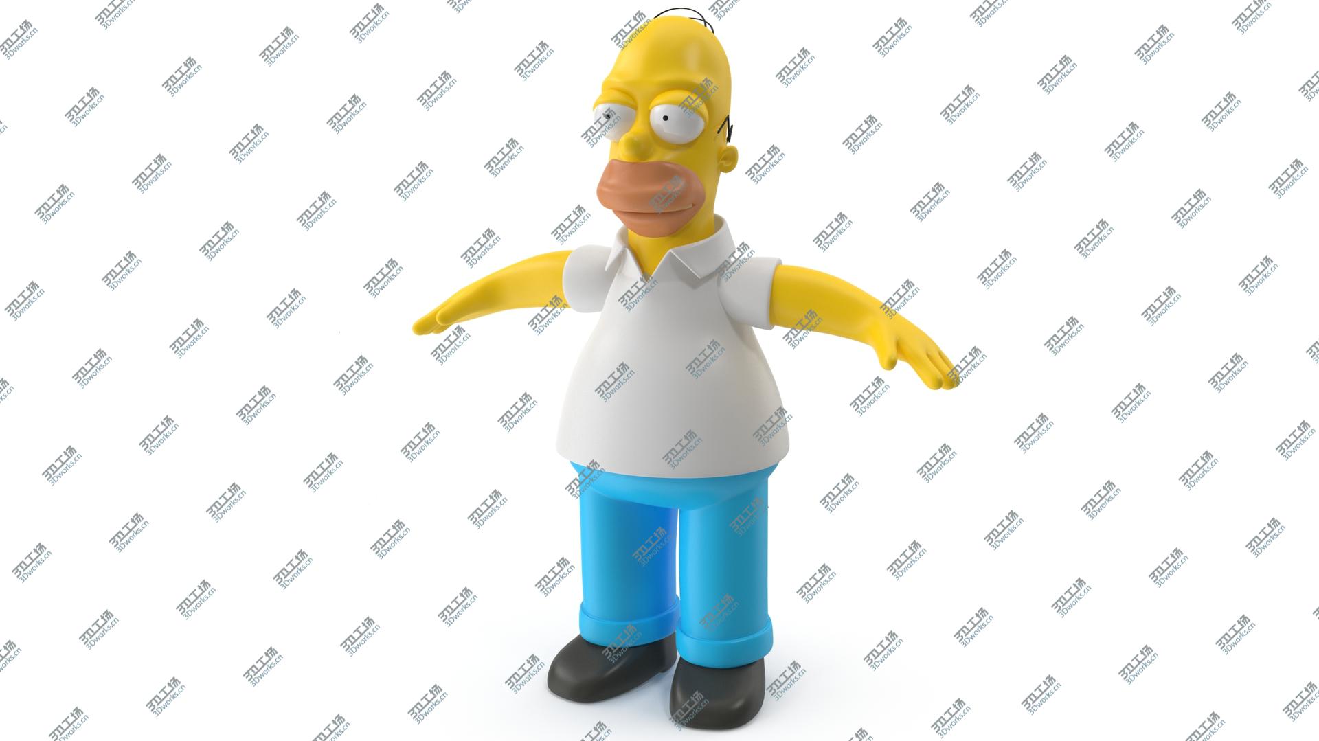 images/goods_img/20210319/Homer Simpson Version 2 3D model/2.jpg